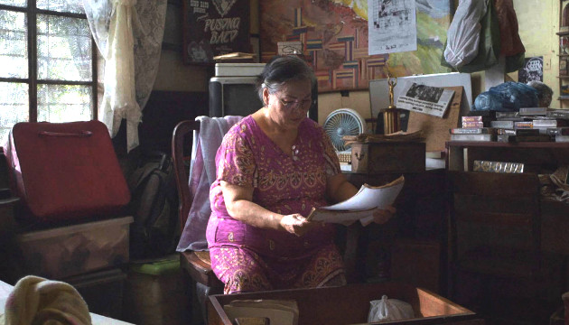 Retired screenwriter Leonor Reyes is about to be transported into her own fictional world. Photo courtesy of Arkeofilms